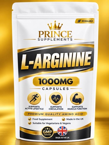 Arginine 1000mg capsules - l-arginine,