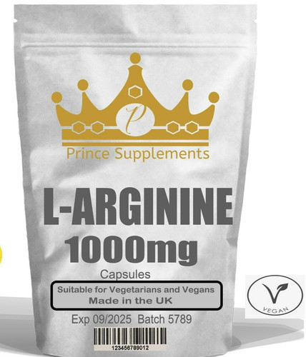 Arginine 1000mg capsules - l-arginine,