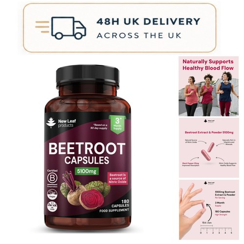 Beetroot capsules 5100mg - capsules, high