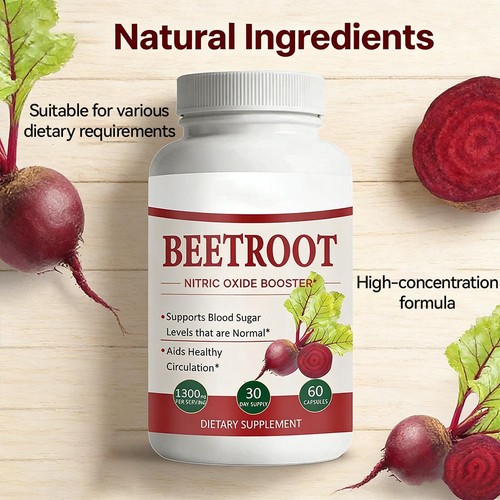 Beet root capsules - root, capsules-nitric